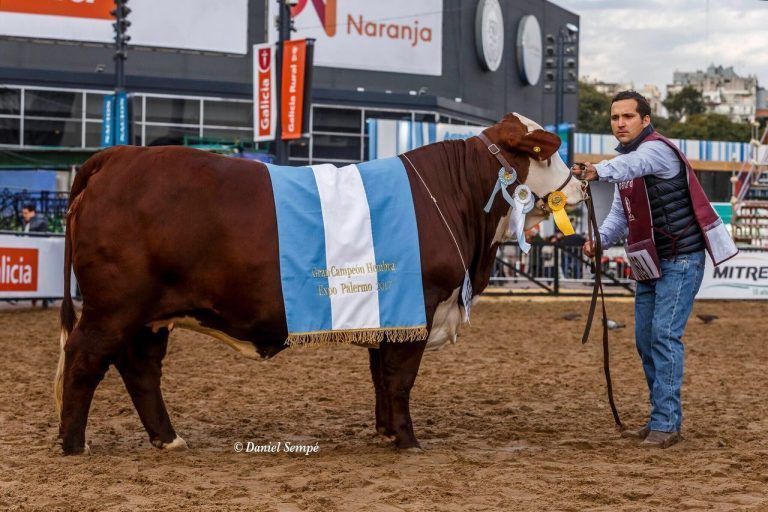 Matilda de Pilagá, elegida Miss Mundo Braford en el Congreso de Houston.
