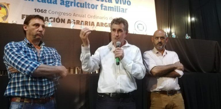El productor mendocino Carlos Achetoni es el Nuevo presidente de Federación Agraria.