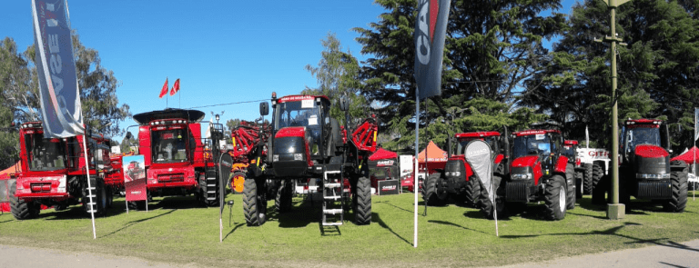 Case IH celebró la centésima edición de la Expo Rural de Coronel Suárez.