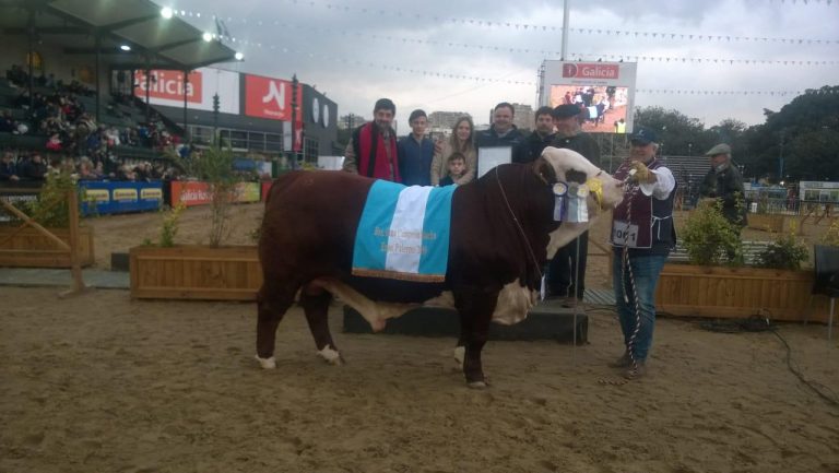 Jura Braford en Palermo: Cabaña La Dominga de Lauret obtuvo importante Premio.