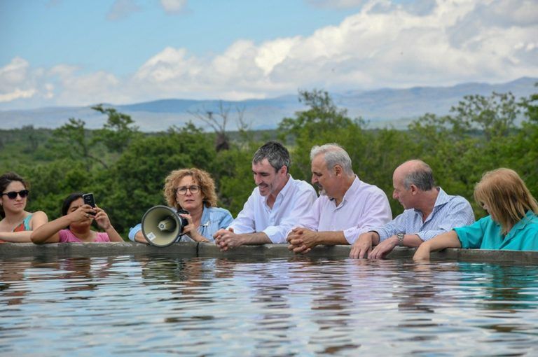 Poblaciones del Norte provincial tienen agua para producción y consumo