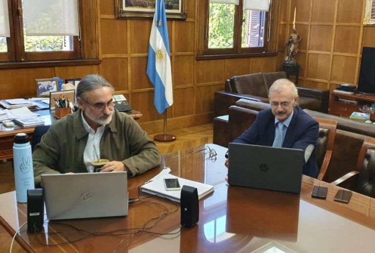 Basterra mantuvo reunión virtual con las entidades agropecuarias