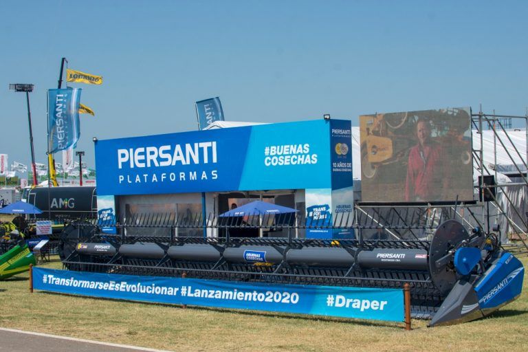 El nuevo Draper Piersanti inicia su comercialización en Expoagro Digital