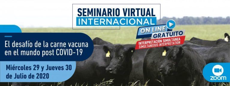 Inicia mañana el Seminario del IPCVA : desafíos de la carne post Covid 19