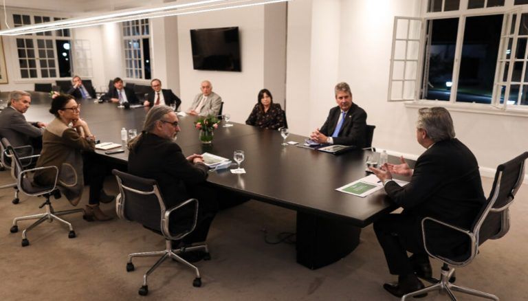 Alberto Fernández recibió a los representantes del Consejo Agroindustrial Argentino