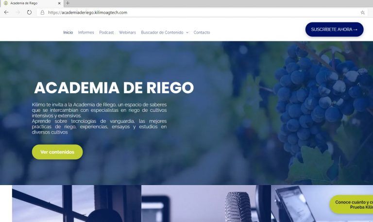 La Academia de Riego sigue creciendo, ahora tiene su propia web