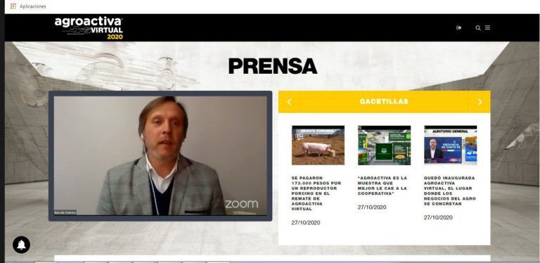 Conrero destacó vinculación público privada en Agroactiva