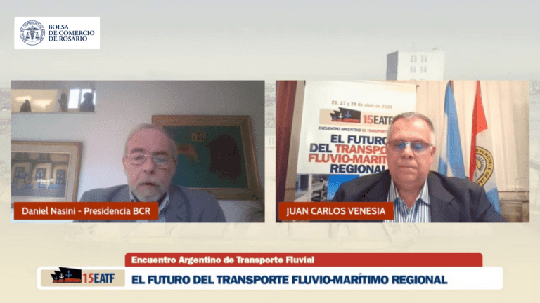 La BCR participó del  Encuentro de Transporte Fluvial