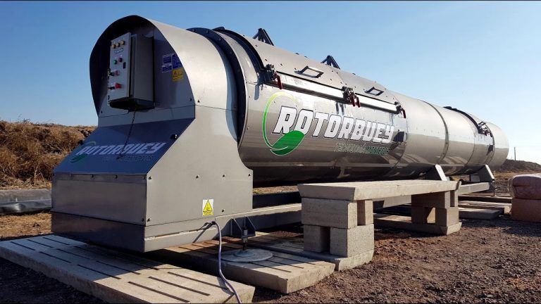 Rotorbuey: El primer compostador de fabricación nacional