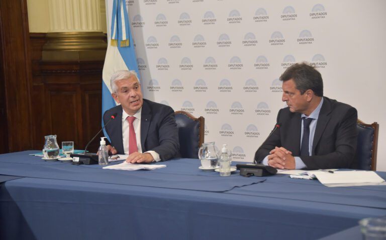 Domínguez y Massa se reunieron con el Consejo Agroindustrial en Diputados