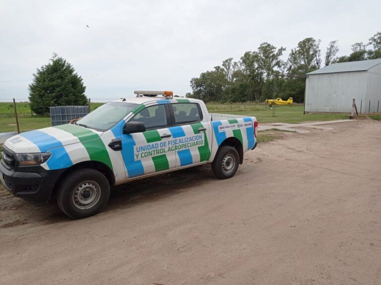 Agricultura clausuró un equipo de pulverización aérea en la localidad de Sanabria