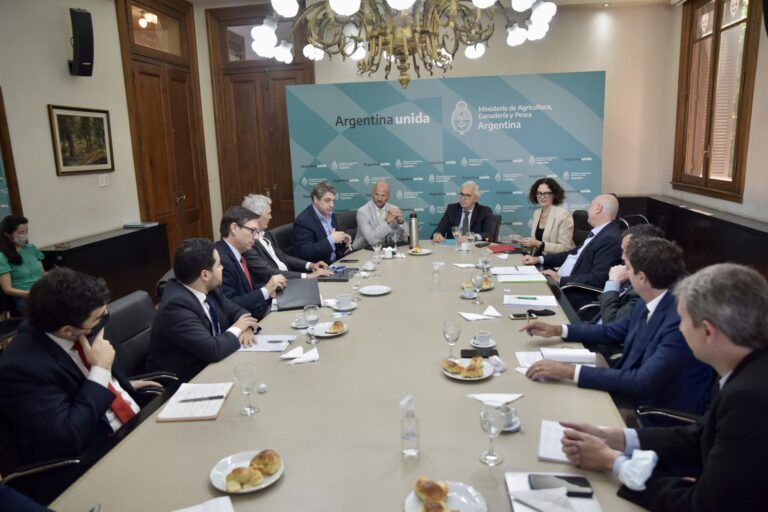 Domínguez y Todesca Bocco se reunieron con el embajador argentino en Rusia y agregados agrícolas en el exterior