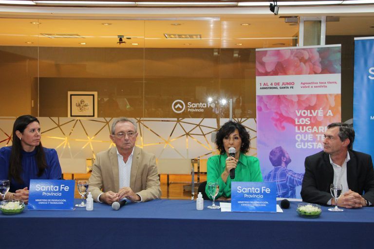 Presentaron AgroActiva 2022 en la Casa de Santa Fé en Buenos Aires
