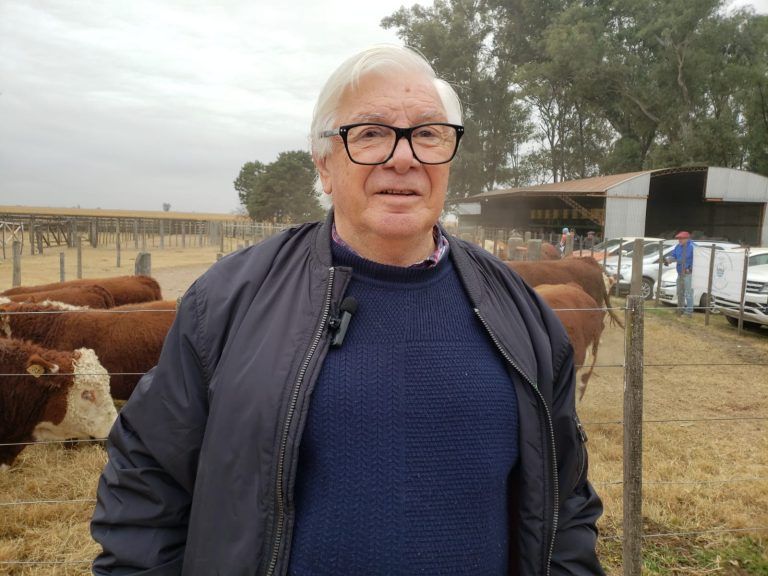 Oscar «Cachi» Melo tuvo a su cargo la 2da Jura Fenotípica Hereford en Santa Julia