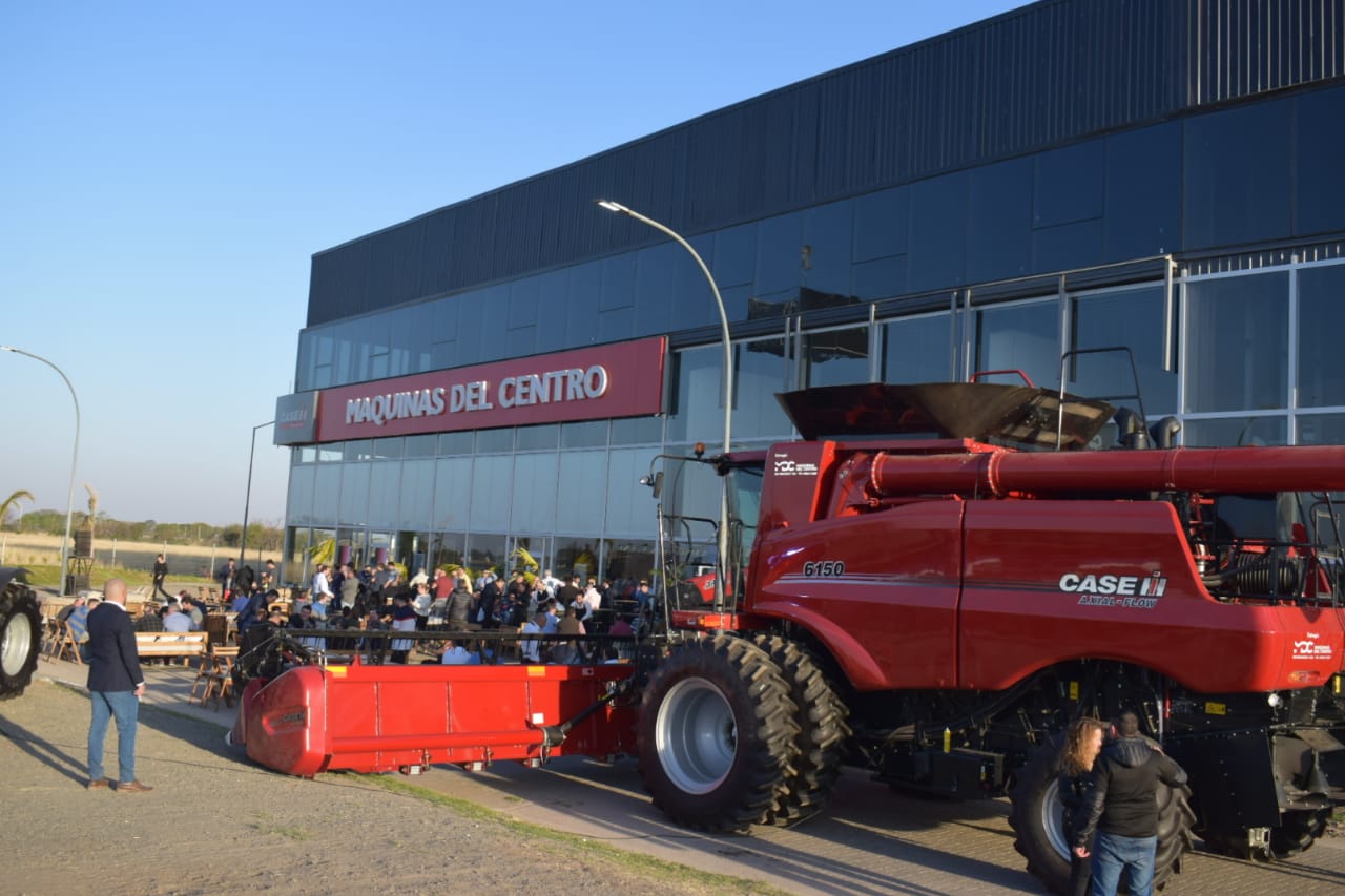 Inauguraron el concesionario Case IH más conectado del país