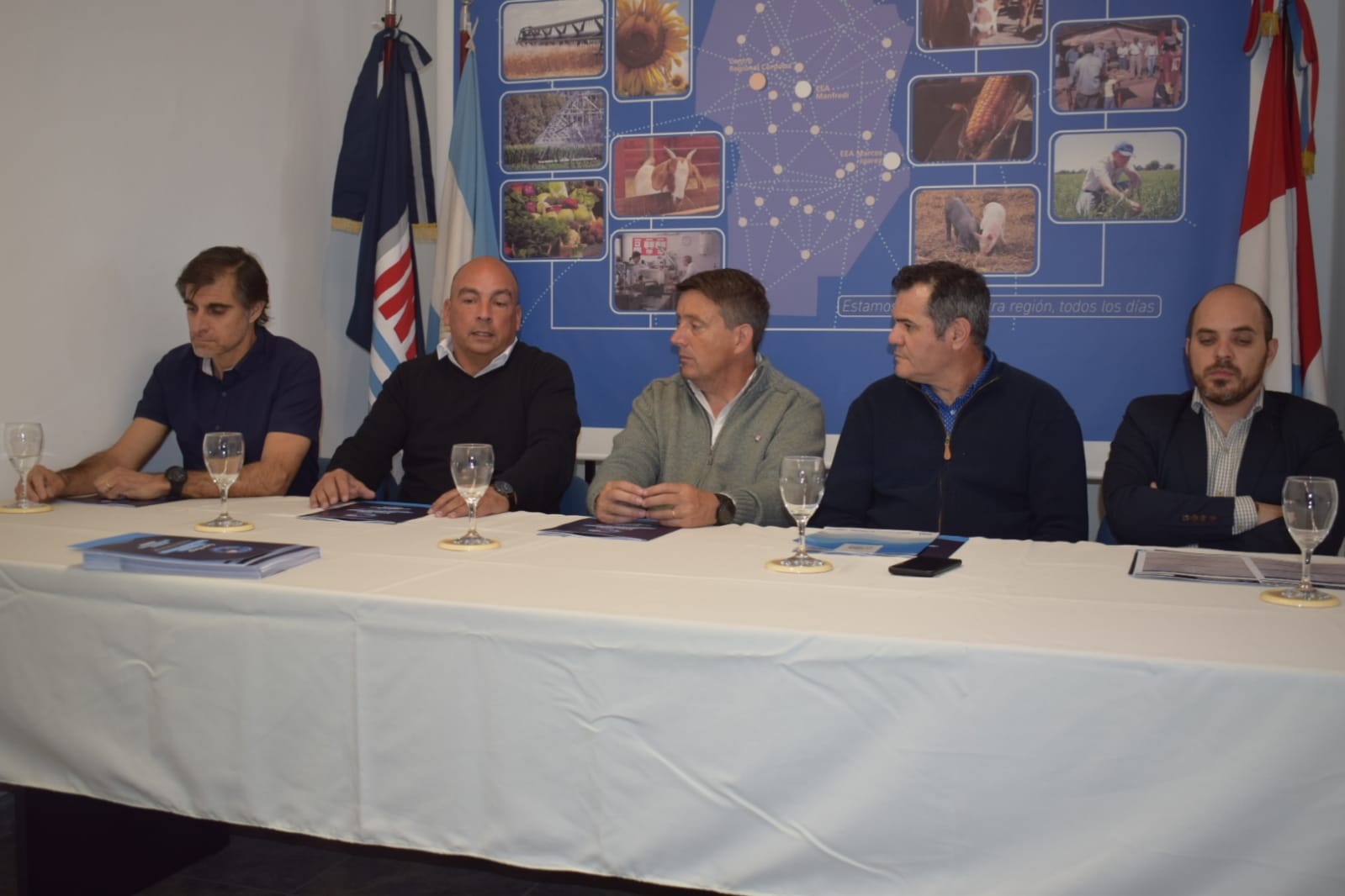 Presentaron la 7a Reunión Internacional de Riego que se realizará en Manfredi