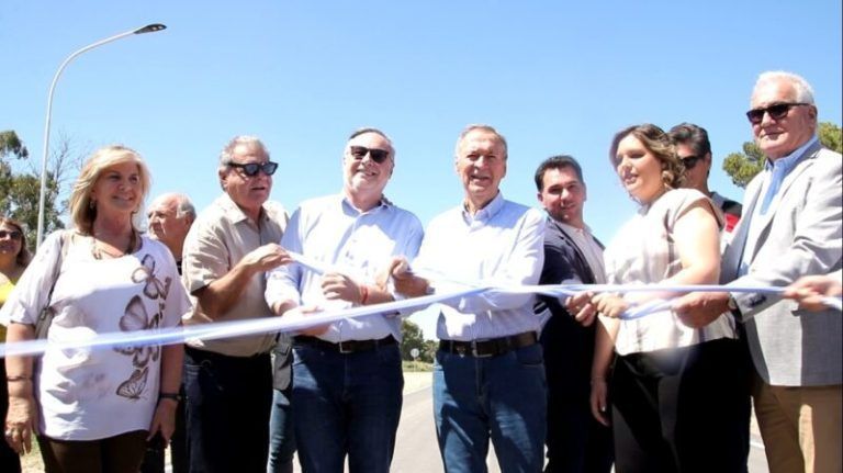 Habilitaron la pavimentación del acceso sur a la localidad de  Silvio Pellico