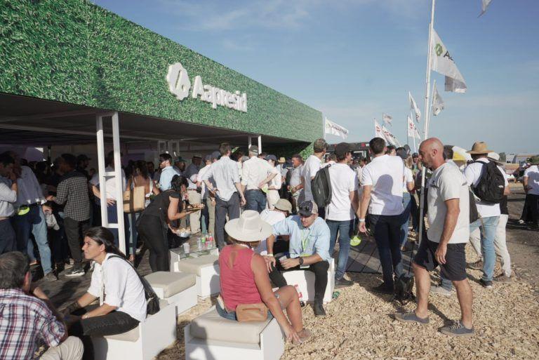 Aapresid dejó su mensaje de conservación de recursos en Expoagro 2023