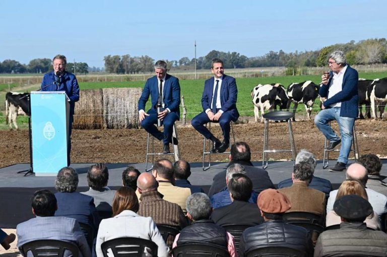 Massa y Bahillo anunciaron el Plan Aviar y la quinta cuota de Impulso Tambero
