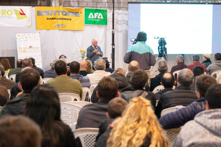 ACIPRO reunió disertaciones sobre Clima, Tecnología y Mercados en Santa Rosa Productiva