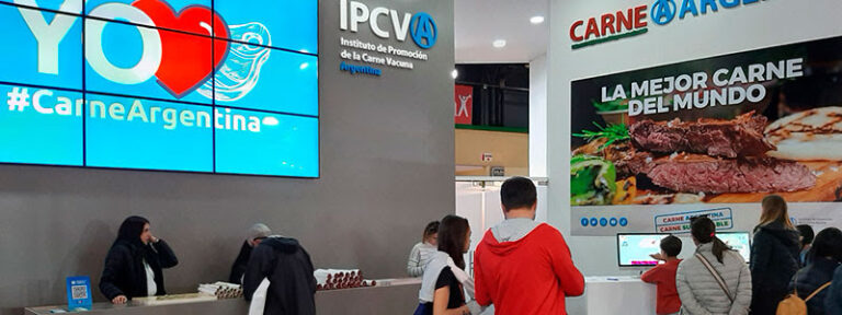 IPCVA: La carne argentina, presente  en la Expo Rural 2023