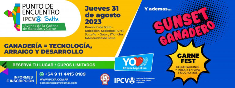 Salta, nuevo destino del «Encuentro de Jóvenes» de IPCVA