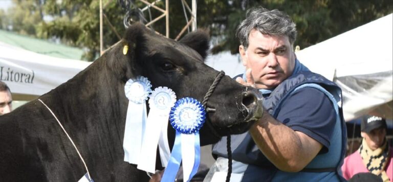 Juan Martín Ojea, el ojo crítico de la pista en la Angus de Primavera en Olavarría