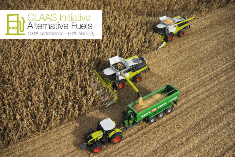 CLAAS suma el uso de combustibles renovables HVO a sus máquinas