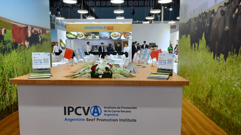 Empezó la CIIE de China con una destacada presencia de la carne argentina