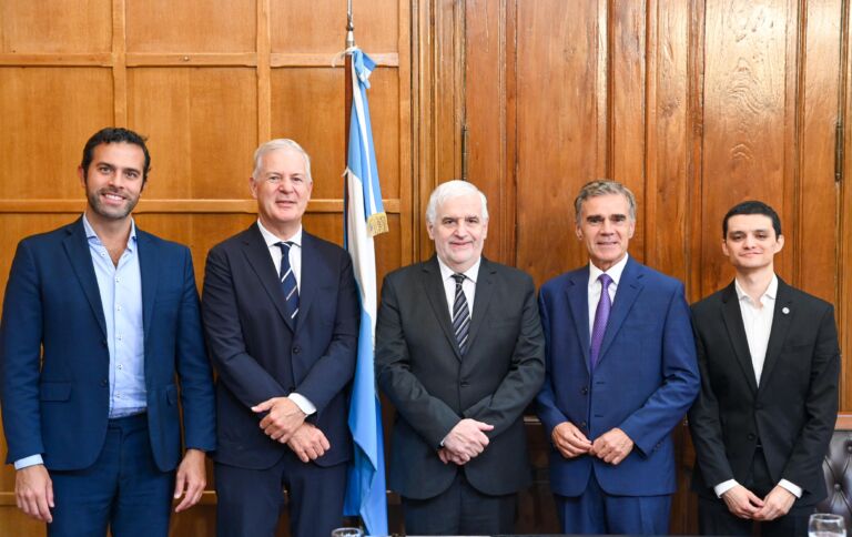 Fernando Vilella recibió a las autoridades de la Cámara de Comercio Internacional