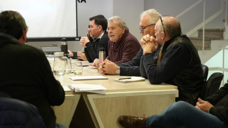 Busso anunció desde Bioagroindustria más recursos para los consorcios camineros