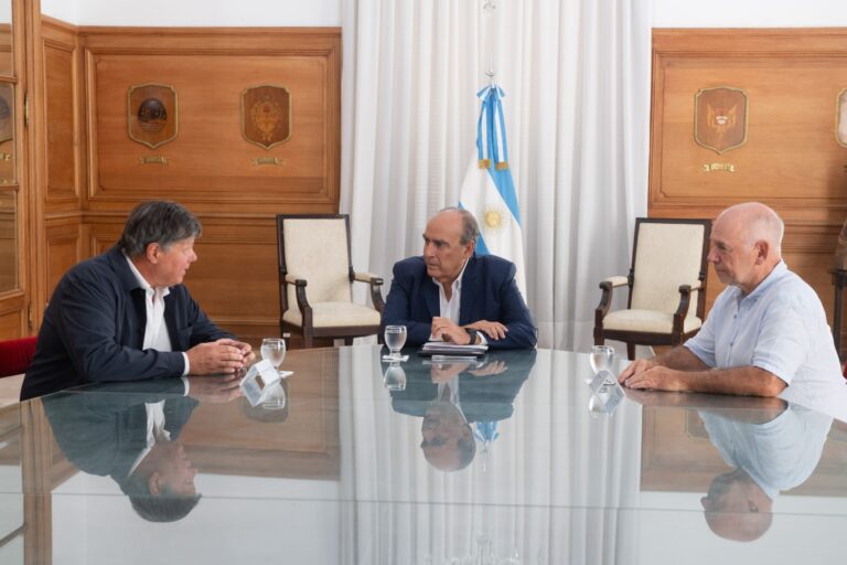 Guillermo Francos recibió en Casa Rosada a autoridades de Exponenciar, organizadores de Expoagro