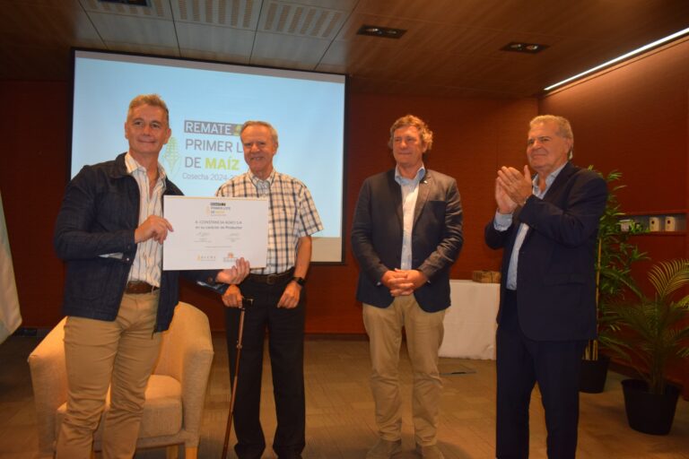 ACA BIO se quedó con el primer Lote Cosechado de Maíz rematado en la Bolsa de Cereales de Córdoba