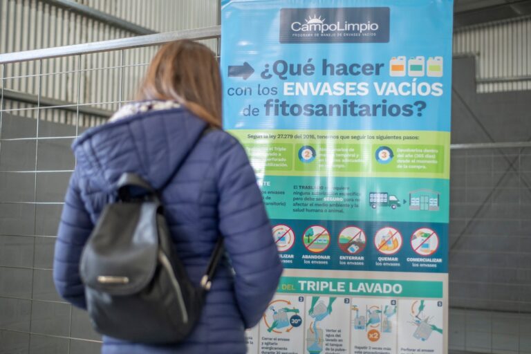 Campo Limpio suma kilos recuperados y suma a Chubut al sistema