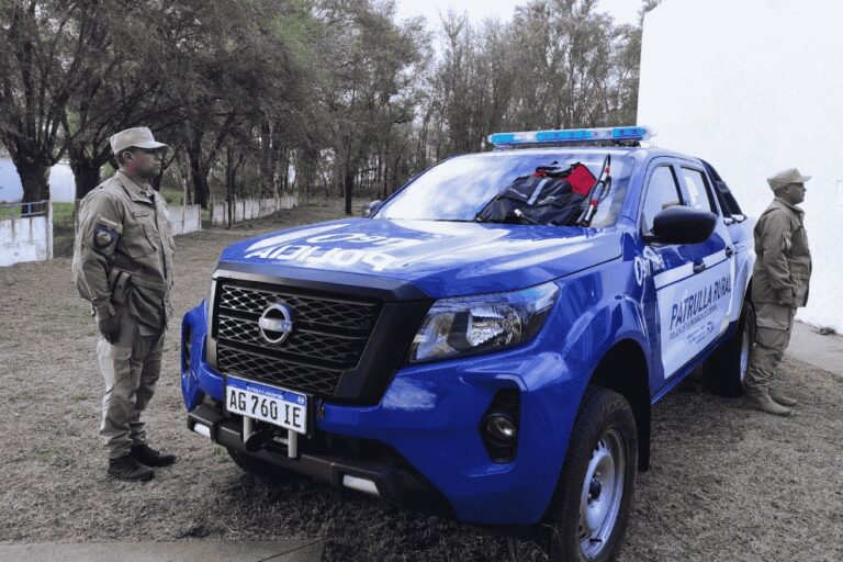 Seguridad Rural: Se inauguró el destacamento Mattaldi – Jovita y se entregó un móvil