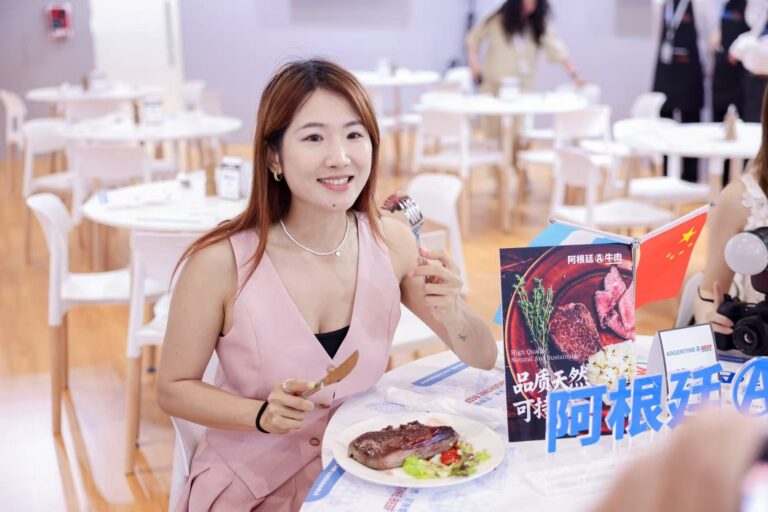 La carne argentina fue la preferida de los influencers asiáticos