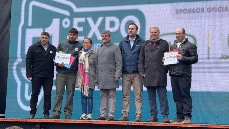 Busso destacó a la Expo de Vicuña Mackenna como una muestra del potencial del campo