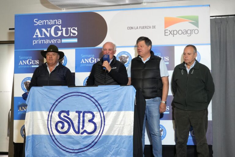 Con un gran remate comenzó la Semana Angus de Primavera en Cañuelas