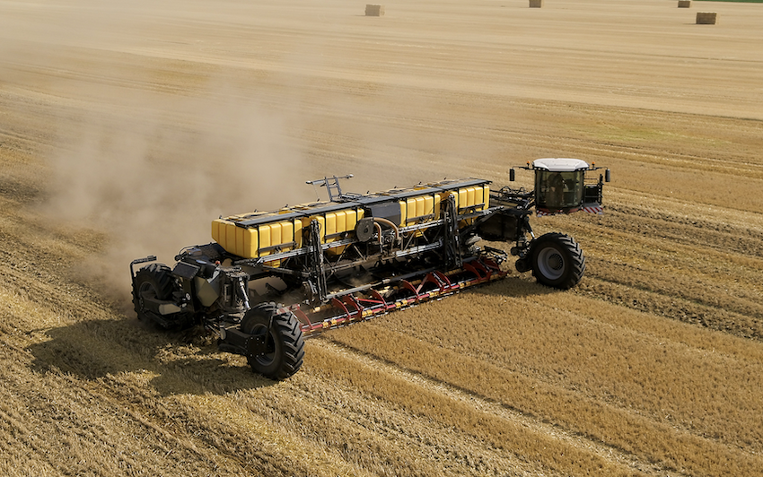 El «Transformer» agrícola de 28 metros desembarca en argentina