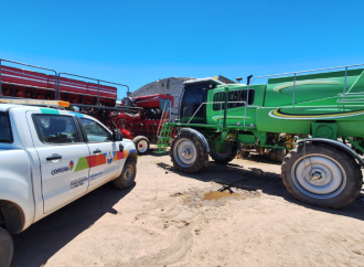 Intensifican los Controles Fitosanitarios en Tulumba: clausuran una pulverizadora autopropulsada sin registro