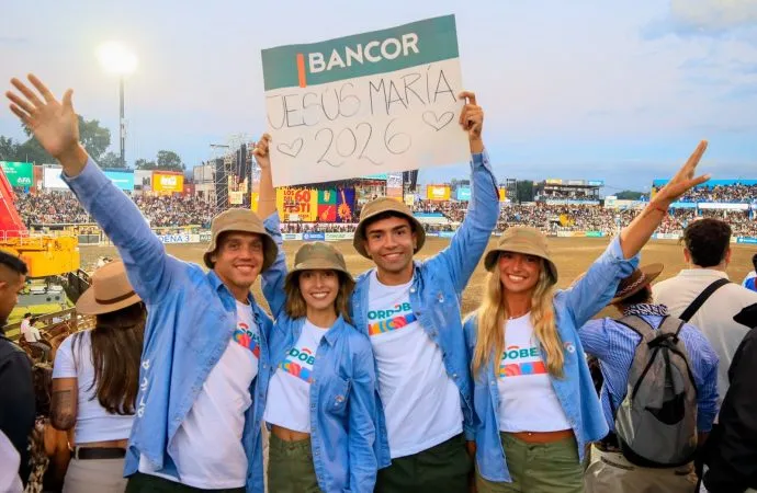 Récord y liderazgo: Bancor consolidó su presencia en Jesús María con el 70% de las ventas con tarjeta
