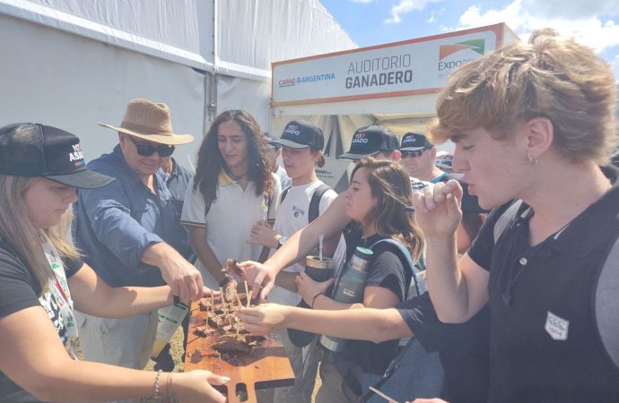 La carne argentina apuesta a la innovación y la educación en Expoagro 2026