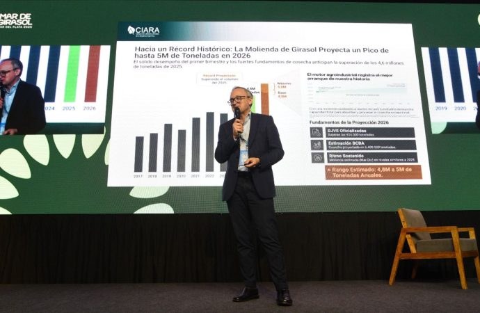 El girasol busca dar el salto: el sector reclamó 0% de retenciones para duplicar sus exportaciones en el Congreso de ASAGIR