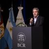 Luis Caputo en la Bolsa de Comercio de Rosario: «Las retenciones van a ir a cero, pero hoy generaría déficit fiscal»