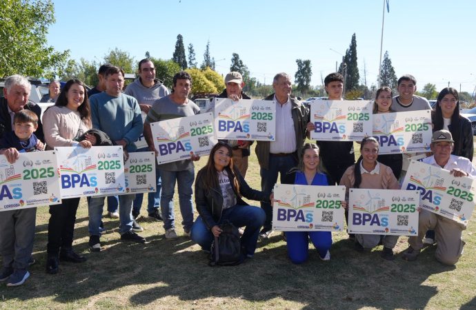 Córdoba consolida su liderazgo en agroindustria sustentable con el nuevo mapa de Buenas Prácticas Agropecuarias 2025