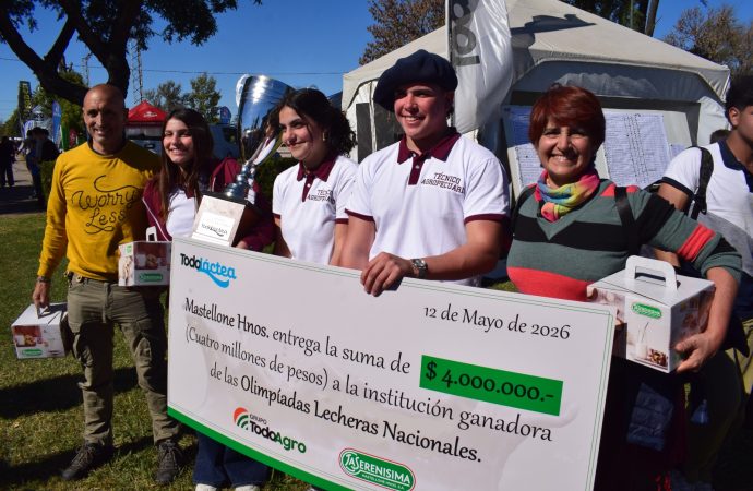 La Escuela Salesiana de Del Valle se consagró bicampeona en las Olimpíadas Lecheras Nacionales de TodoLáctea 2026