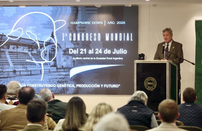 Argentina será sede del histórico 1° Congreso Mundial de Hampshire Down en la Expo Rural 2026