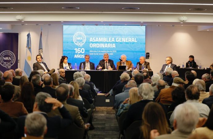 Nicolás Pino fue reelecto al frente de la Sociedad Rural Argentina con el 71% de los votos