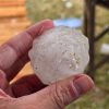 «Pelotas de tenis cayendo del cielo»: un fuerte temporal de granizo causó heridos y destrozos en Santa Fe y Córdoba