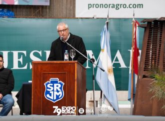 Eduardo Riera reclamó celeridad en obras para el Norte de Córdoba en la Apertura de la Expo de Jesús María